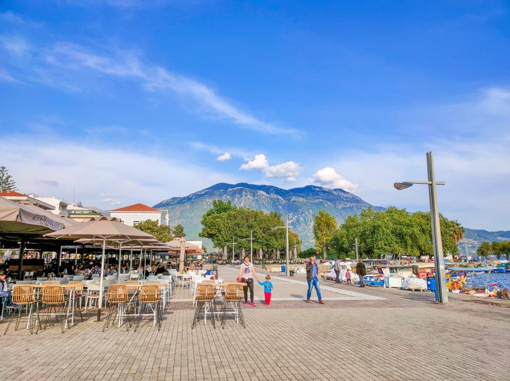 Ons Griekse vakantiehuis Seaside-Promenade-Navarinou-Kalamata