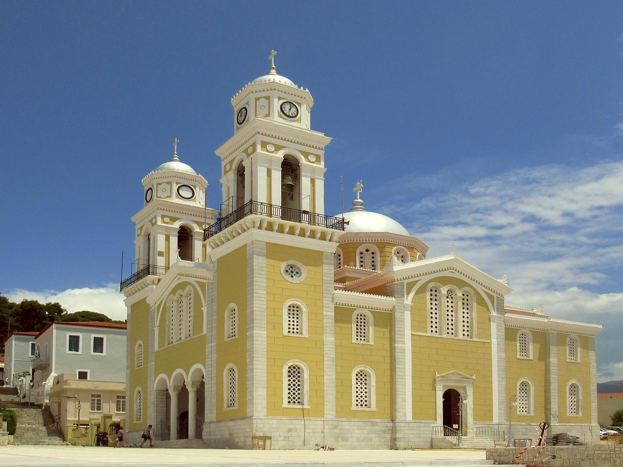 Ons Griekse vakantiehuis kerk kalamata